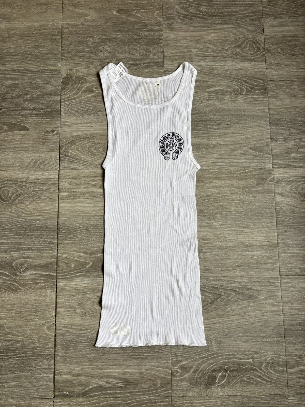 Chrome Hearts Chrome Hearts White Horseshoe Tank Top Size US M / EU 48-50 / 2 - 4 Thumbnail
