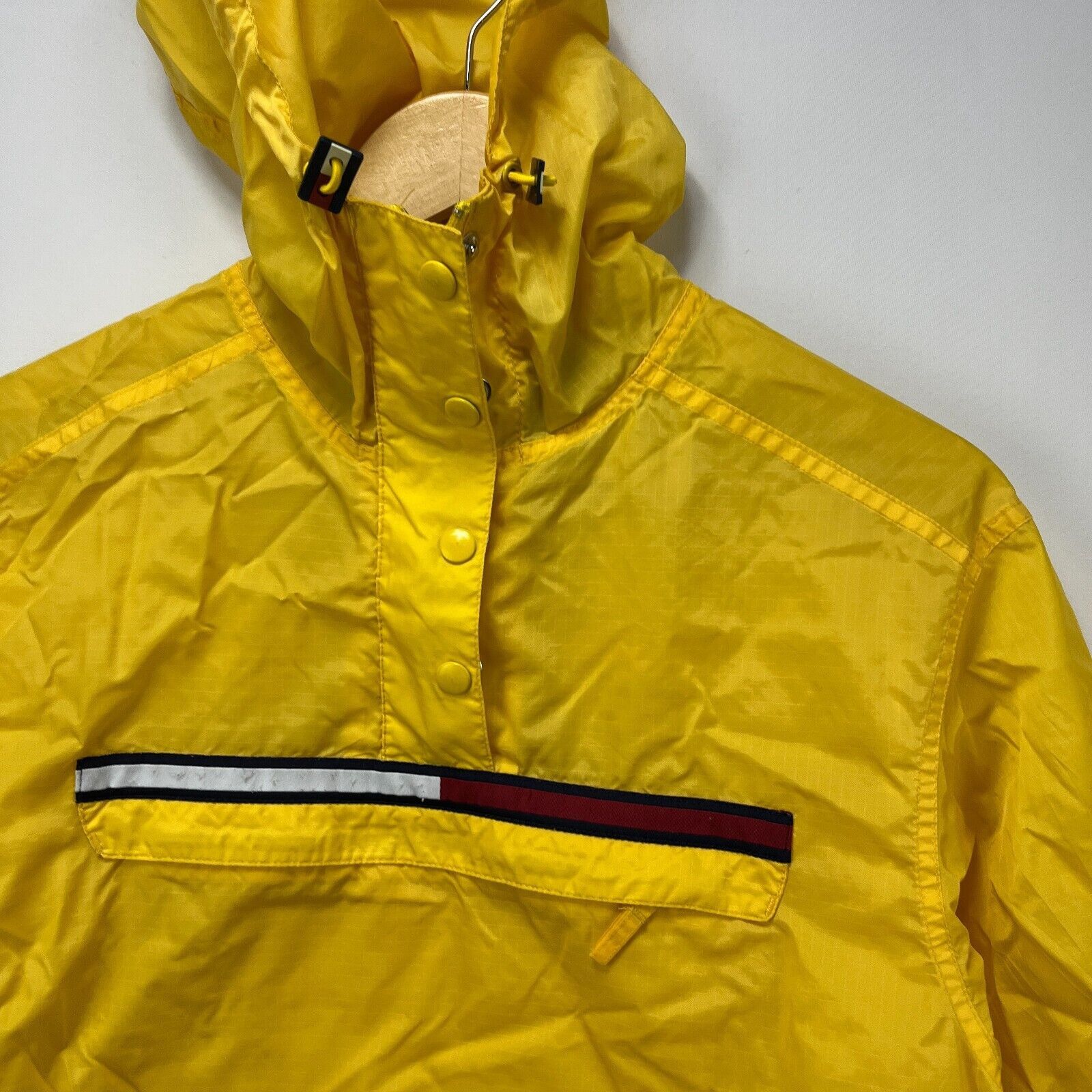 Tommy Hilfiger × Vintage Vintage 90s Tommy Jeans Hilfiger Anorak WindbreakerJacket XS Size US XS / EU 42 / 0 - 3 Thumbnail