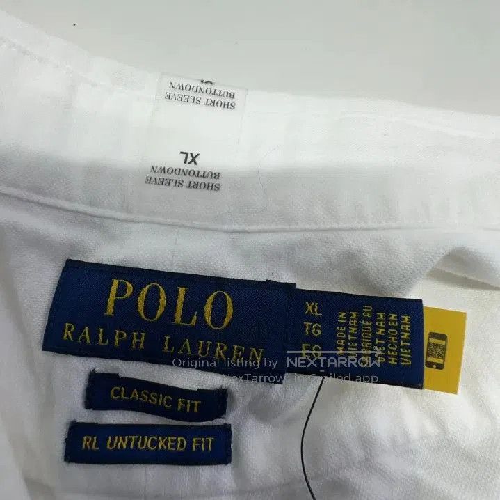 Polo Ralph Lauren Polo Ralph Lauren SS23 Men's White Casual Shirt. Size US XL / EU 56 / 4 - 4 Thumbnail