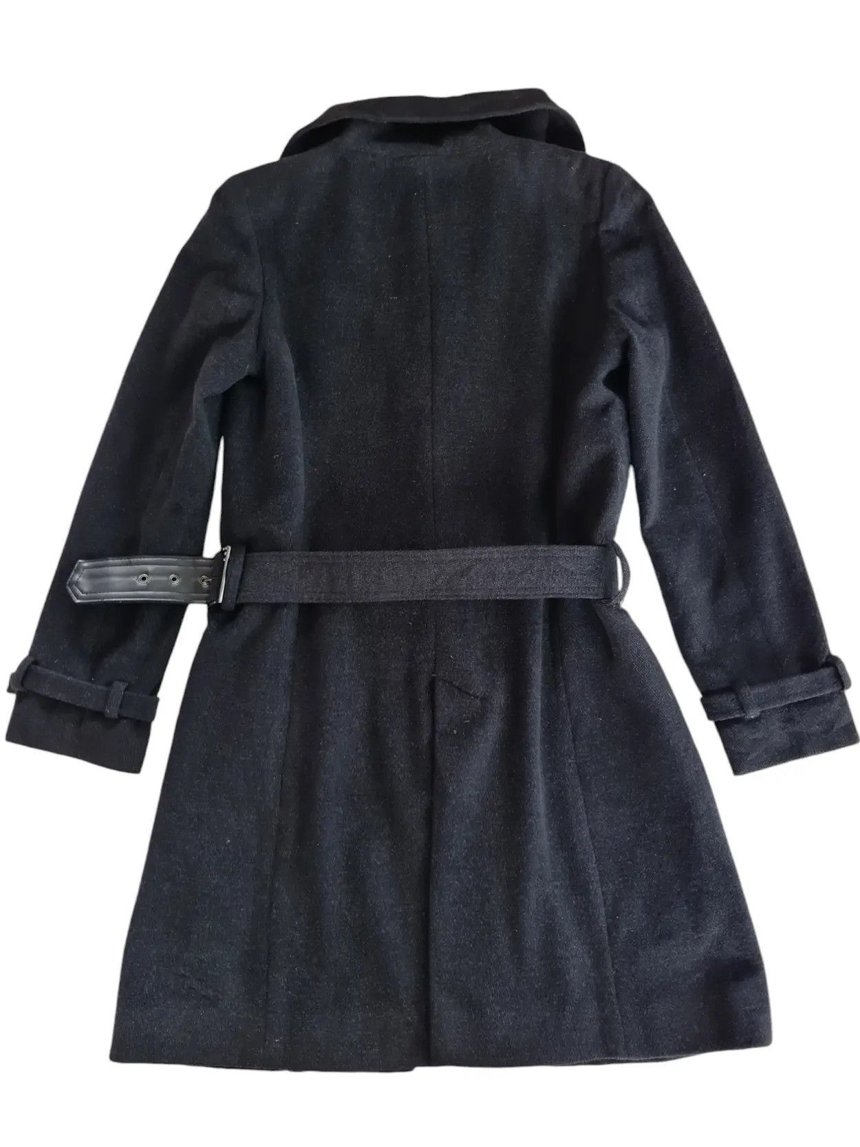 Comme Ca Ism Comme Ca Ism Wool Long Jacket Belt Strap Size M / US 6-8 / IT 42-44 - 2 Thumbnail