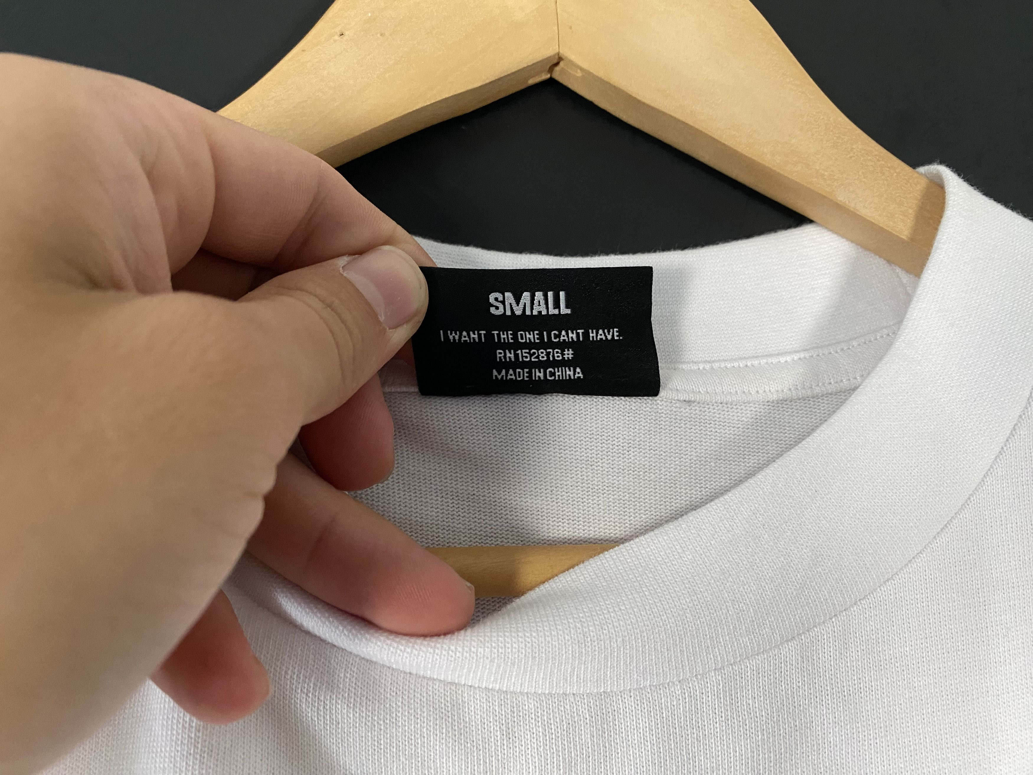 Pleasures Pleasures Fetish T-shirt white / black Size US S / EU 44-46 / 1 - 5 Thumbnail