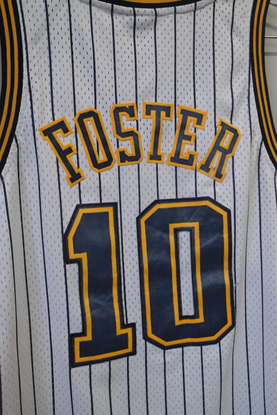 Reebok Reebok Indiana Pacers Foster #10 Home Basketball Jersey Size ONE SIZE - 7 Thumbnail