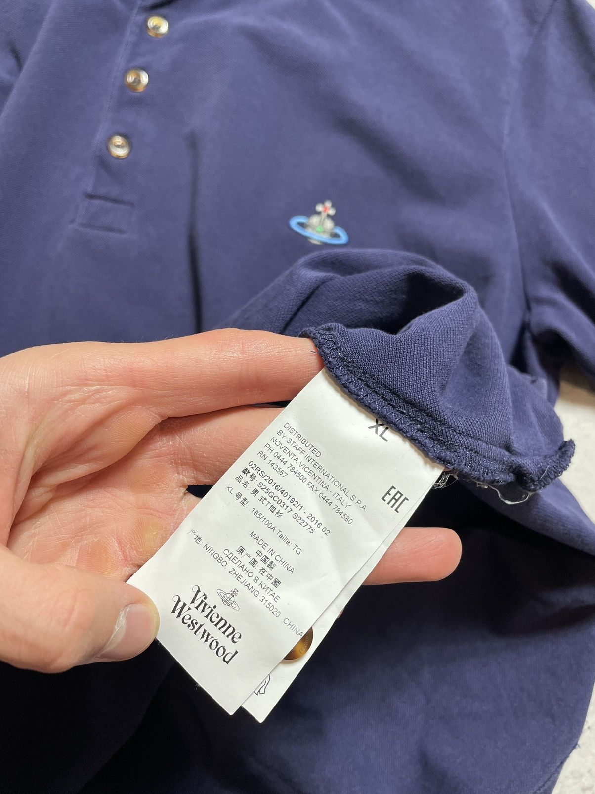 Vivienne Westwood Vintage Y2K Vivienne Westwood Luxury Polo T-Shirt Size US XL / EU 56 / 4 - 10 Thumbnail