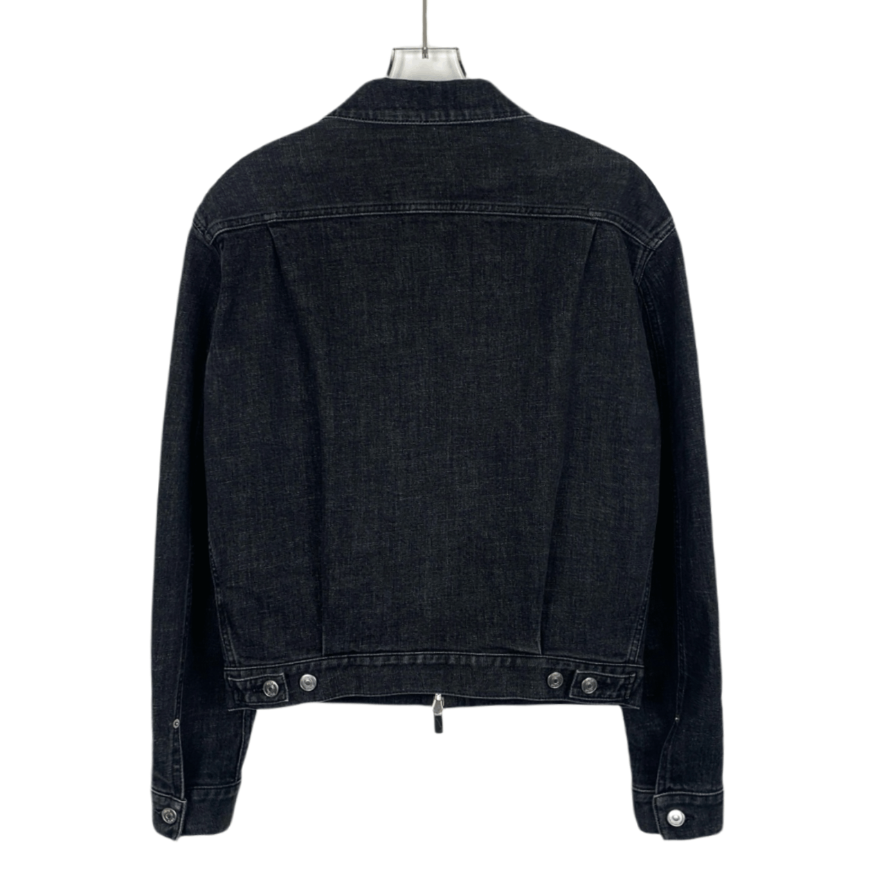 Dior Dior Black Patchwork Cotton Zip Denim Jacket (Size XS) Size XS / US 0-2 / IT 36-38 - 7 Thumbnail