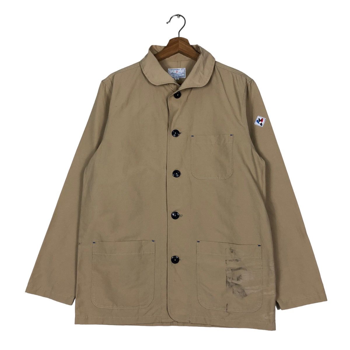 🔥Vintage Chore Work Jacket Lacanau France Issey Miyake