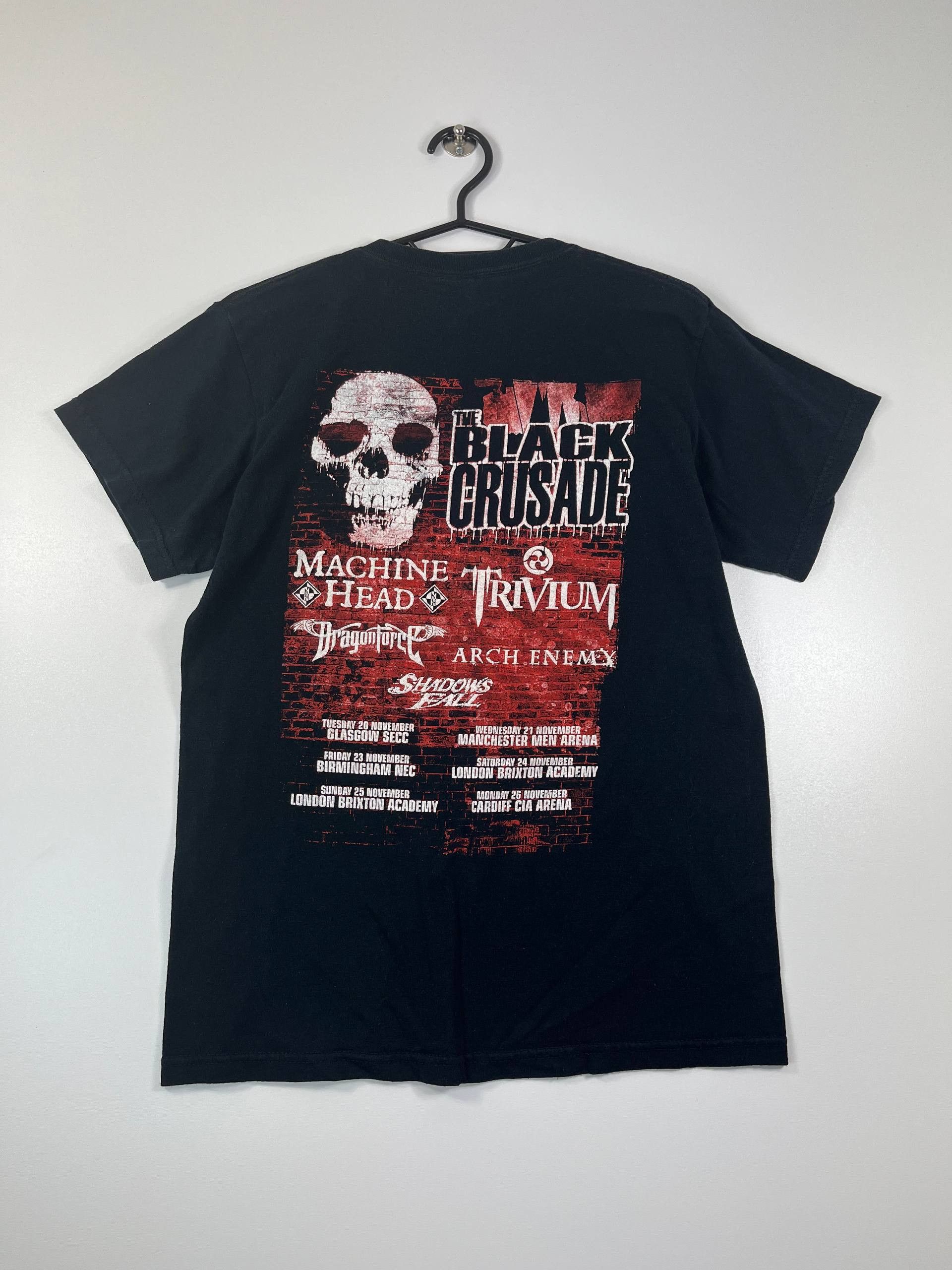 Gildan Machine Head The Crusade Tour 2007 T-Shirt Metal Size S Size US S / EU 44-46 / 1 - 5 Thumbnail