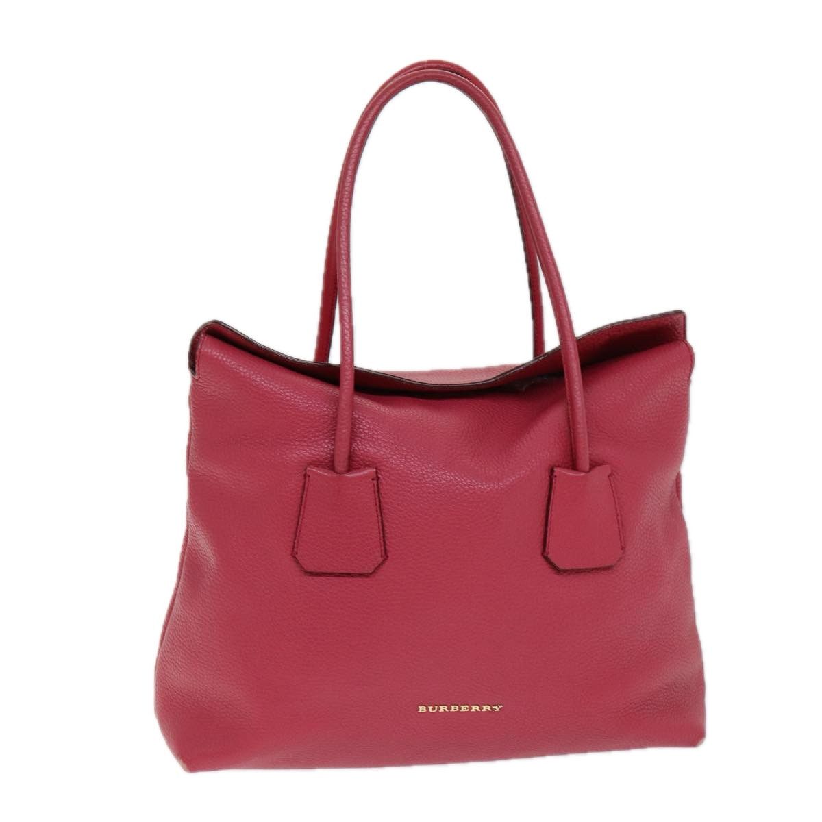 Burberry Baynard Pink Leather Tote Bag (Pre-Owned) Size ONE SIZE - 1 Thumbnail