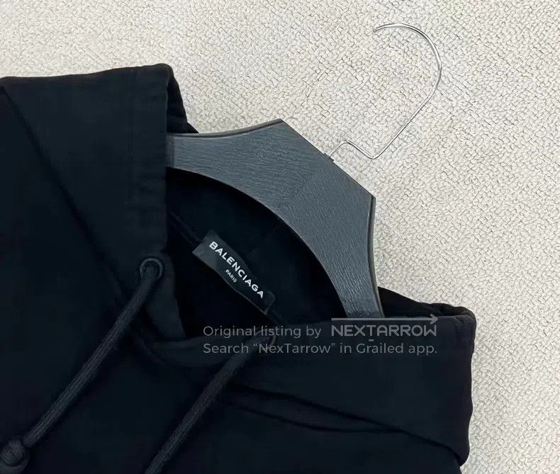 Balenciaga Balenciaga Black wave Coca-Cola letter logo hoodie Size US M / EU 48-50 / 2 - 3 Thumbnail