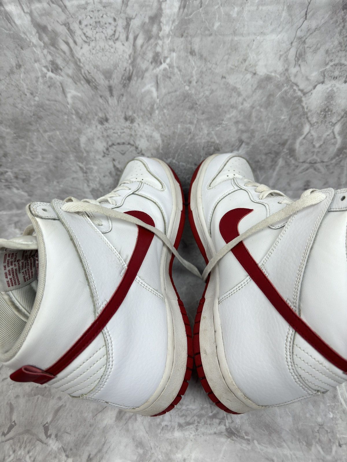 Nike Nike Dunk High White Gym Red (2017) Size US 10.5 / EU 43-44 - 5 Thumbnail