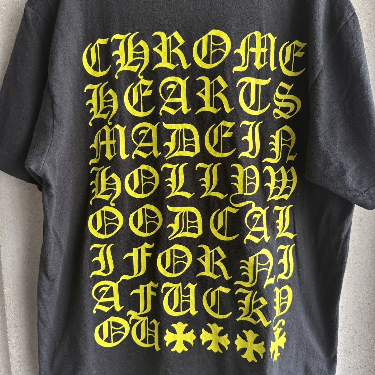 Chrome Hearts CHROME HEARTS TEE EYE CHART YELLOW Size US M / EU 48-50 / 2 - 3 Thumbnail