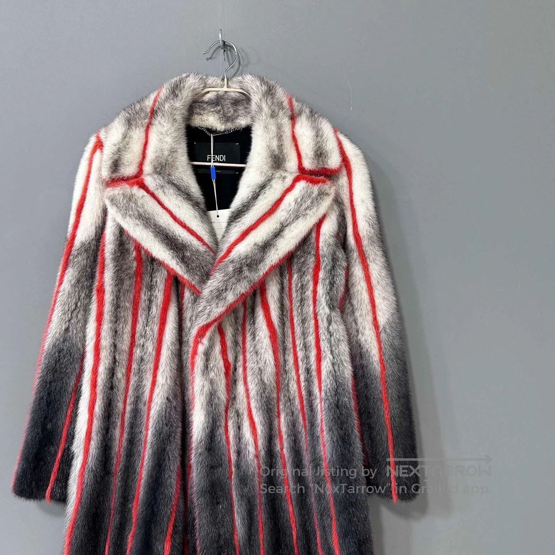 Fendi Fendi Gradient Mink Fur Coat. Size US XL / EU 56 / 4 - 2 Thumbnail