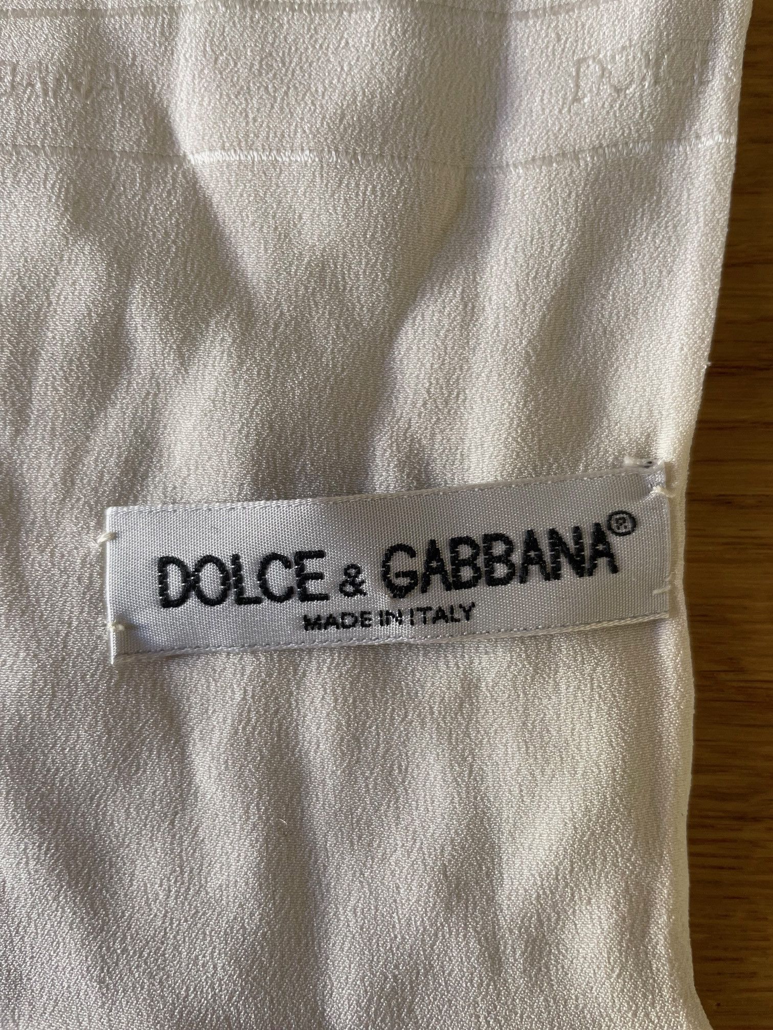 Dolce & Gabbana Dolce & Gabbanna Silk Scarf Size ONE SIZE - 4 Thumbnail