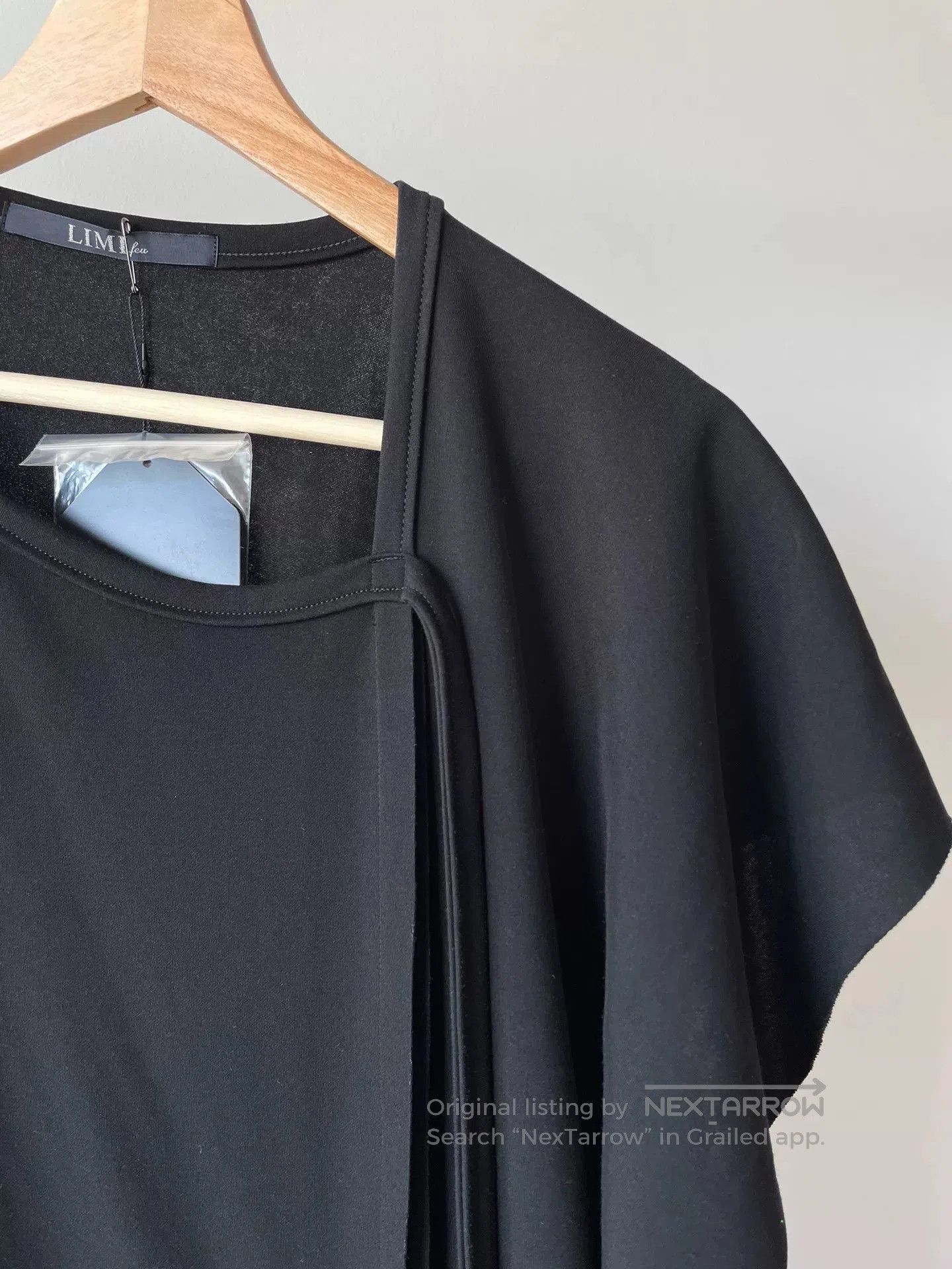 Limi Feu Limi Feu Black Twisted Long Dress. Size M / US 6-8 / IT 42-44 - 3 Thumbnail