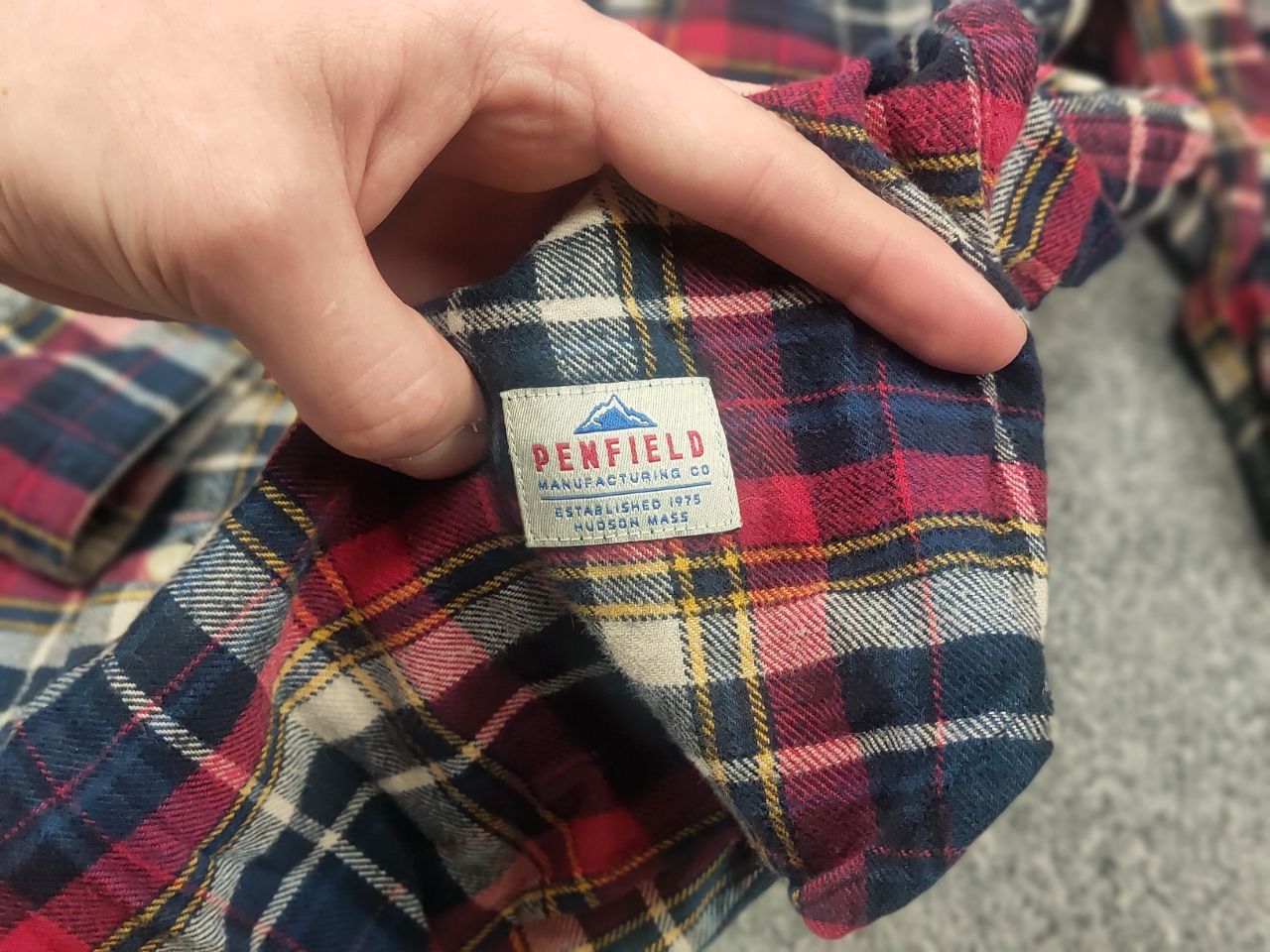 Penfield Penfield Flannel Long sleeve Multi Shirt Vintage Military Size US S / EU 44-46 / 1 - 8 Thumbnail