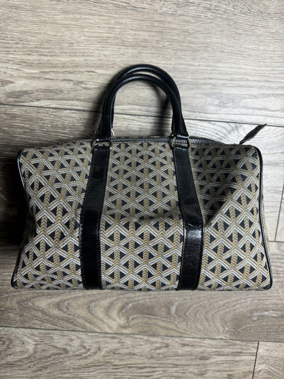 Goyard Rare Goyard Boston Knit Keepall vintage small duffel bag Size ONE SIZE - 5 Thumbnail