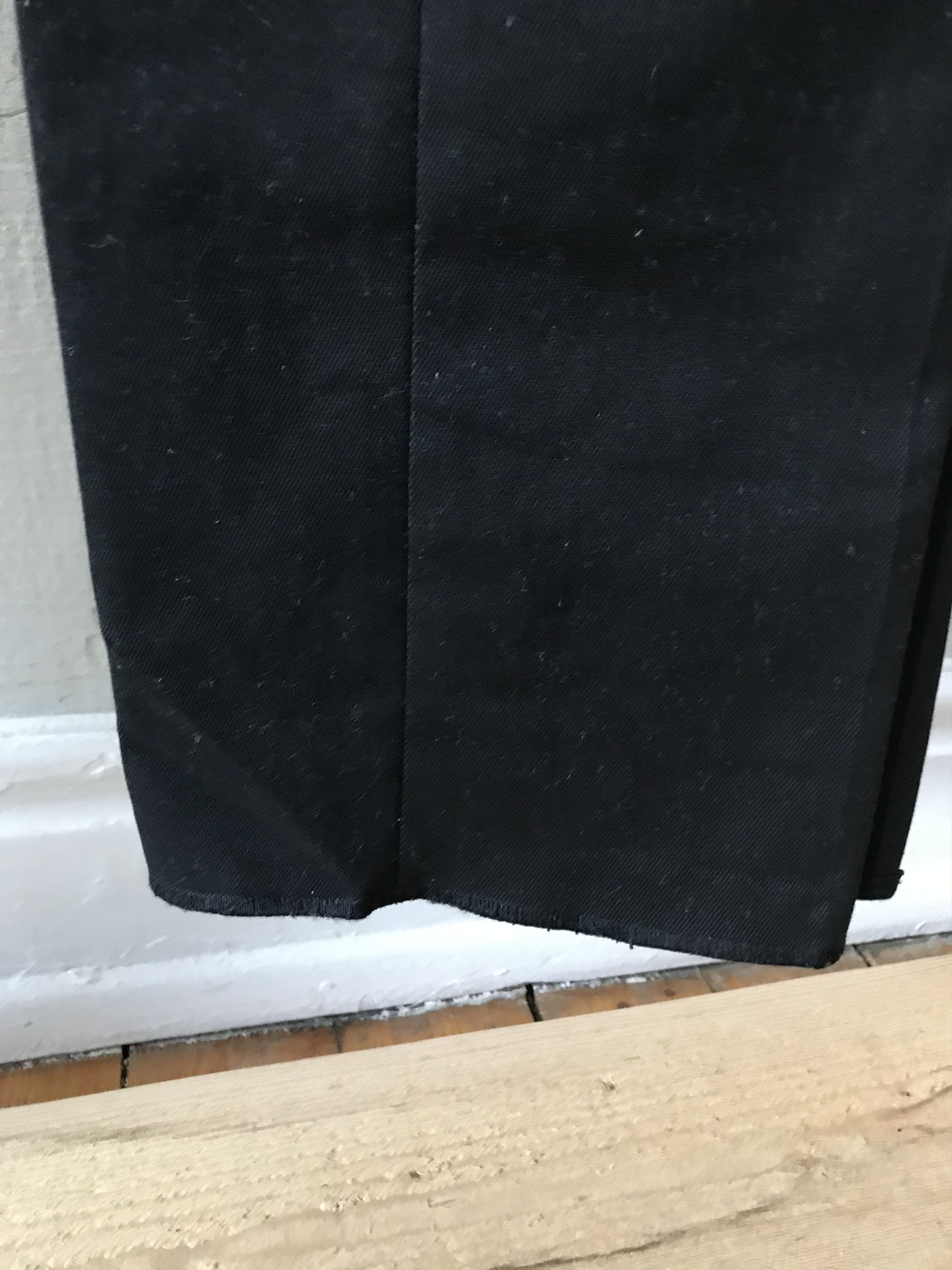 Maison Margiela AW15 Maison Margiela 14 black cotton semi-dressed pants Size US 32 / EU 48 - 3 Thumbnail