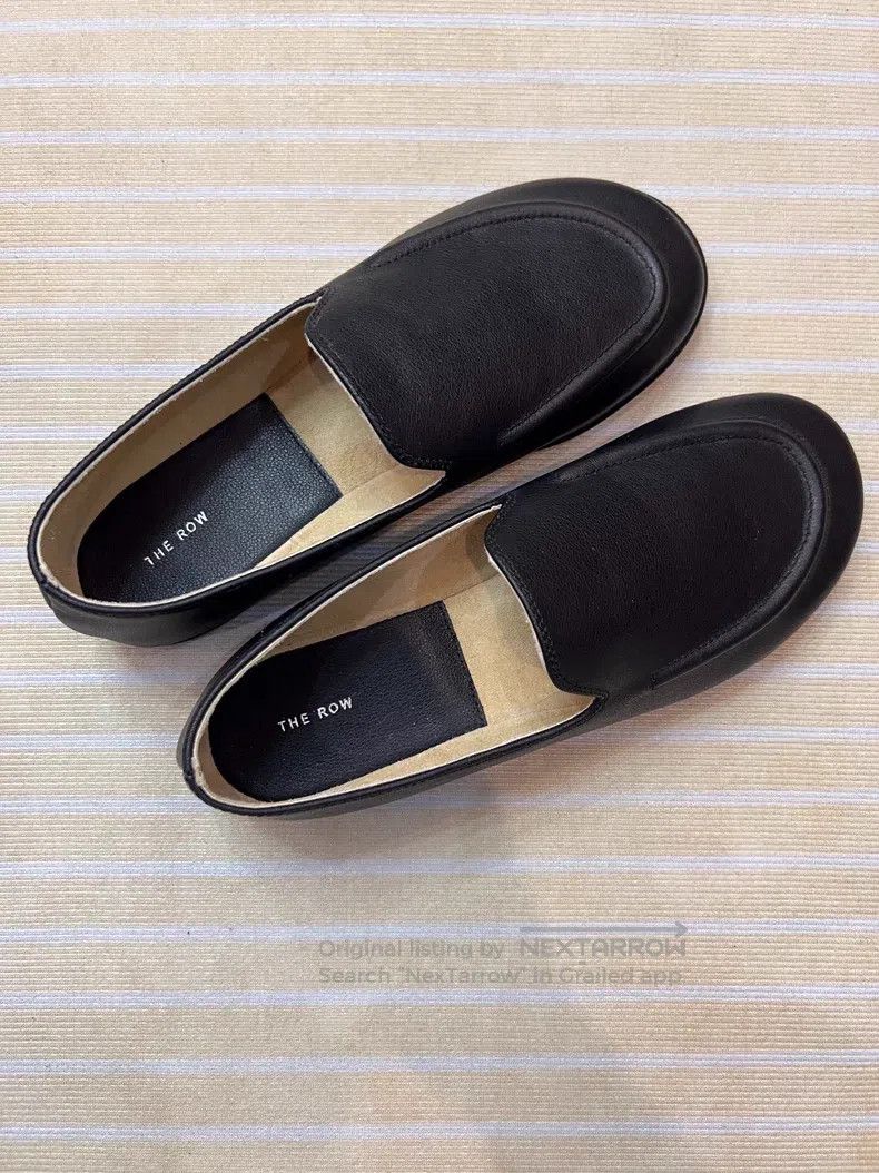 The Row The Row Loafers Black Flats Size US 5.5 / IT 35.5 - 2 Thumbnail