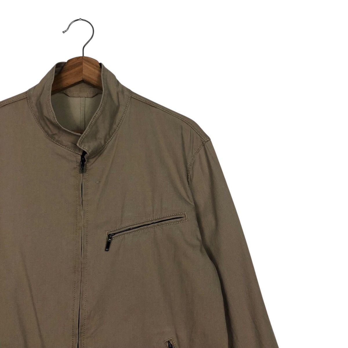 Issey Miyake 📌Vintage Bomber Jacket Duck Canvas Intermezzo Japan Size US M / EU 48-50 / 2 - 8 Thumbnail