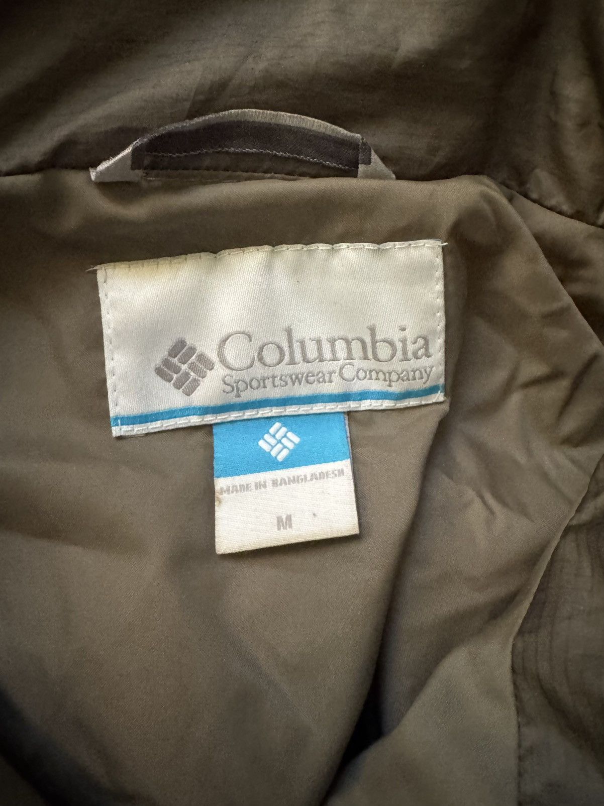 Columbia Columbia Green Puffer Jacket Size US L / EU 52-54 / 3 - 3 Thumbnail