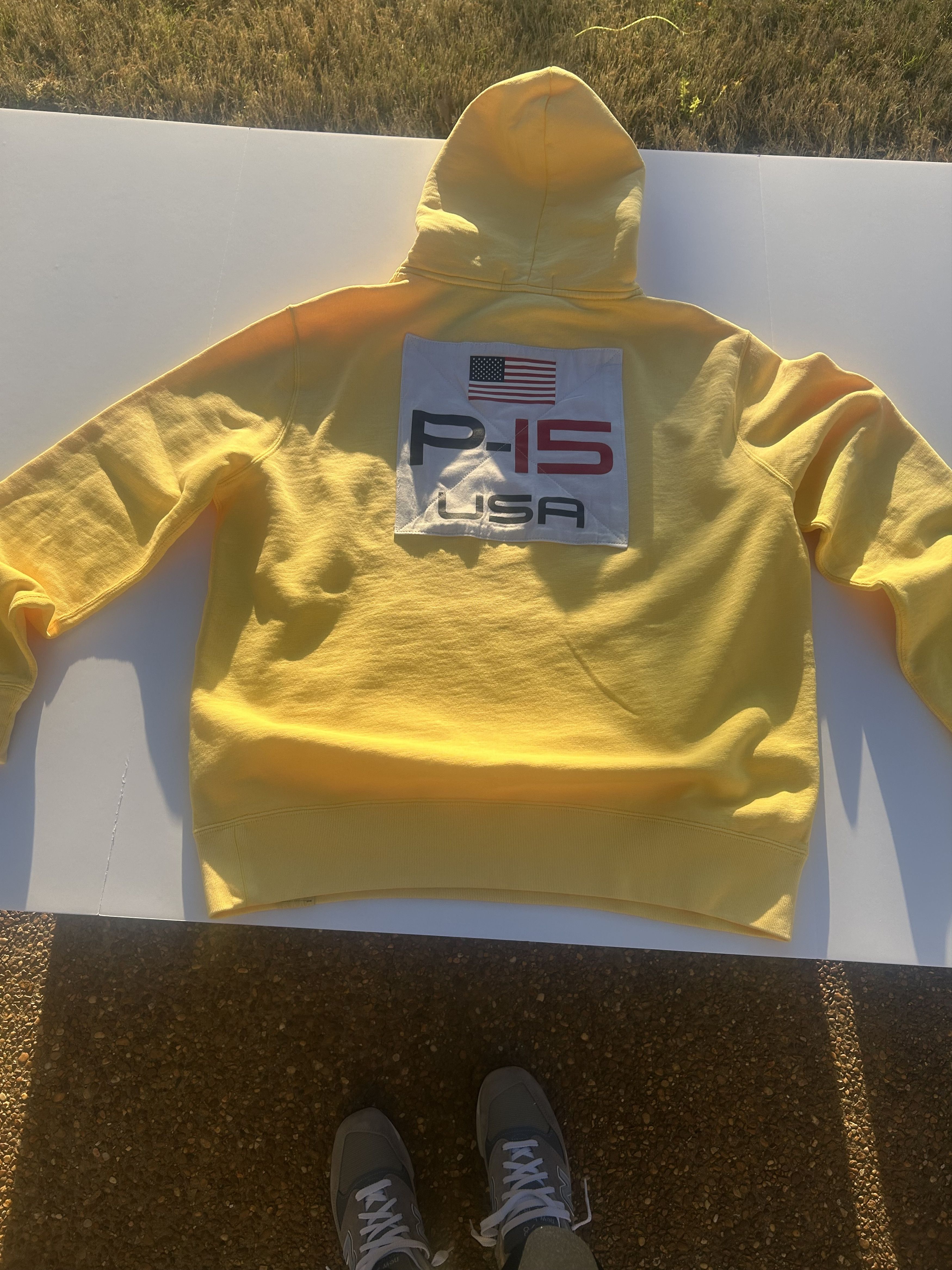 Polo Ralph Lauren Polo Ralph Lauren P-15 Regatta Reconstructed Hoodie 1 of 1 Size US L / EU 52-54 / 3 - 9 Thumbnail