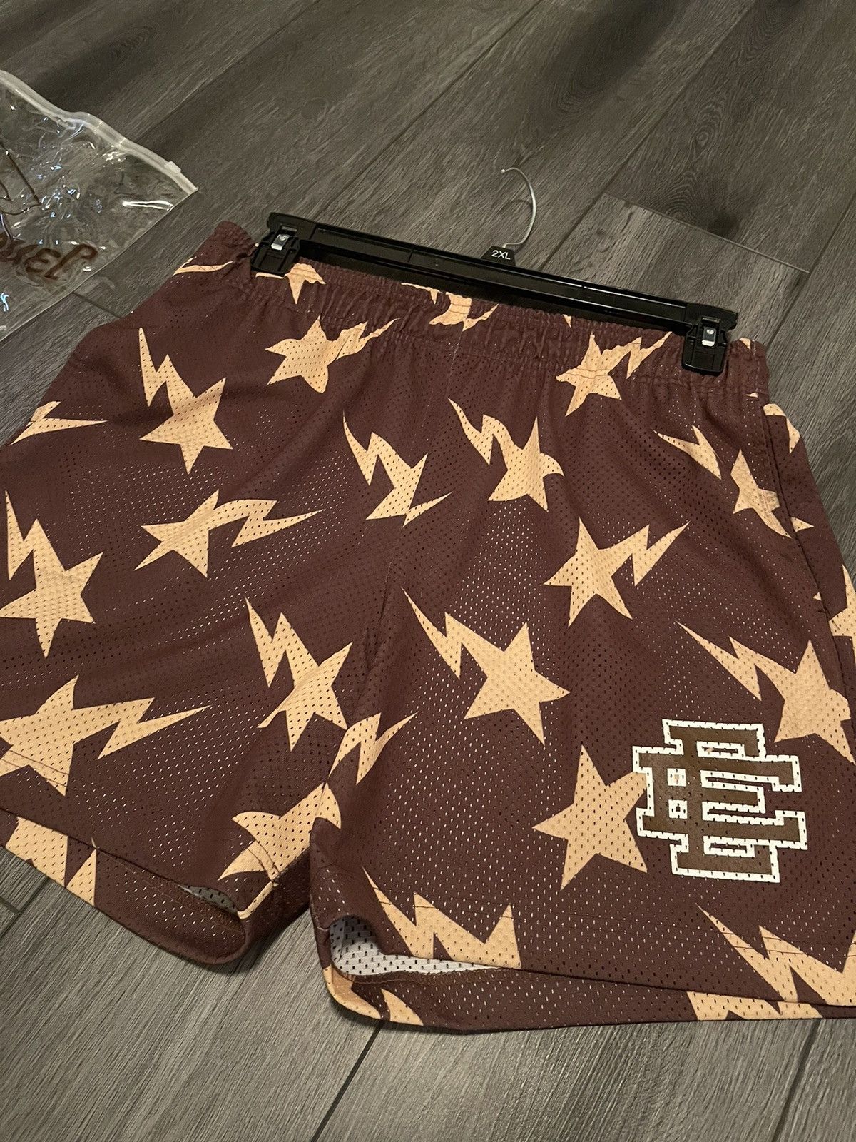 Bape × Eric Emanuel Bape x Eric Emanuel Miami ONLY Star Shorts Size US 32 / EU 48 - 6 Thumbnail