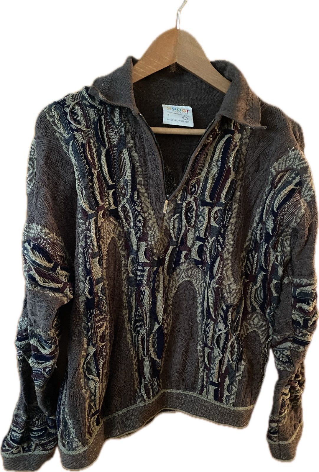 Coogi 🔥 COOGI Quarter Zip Sweater Size US S / EU 44-46 / 1 - 1 Thumbnail