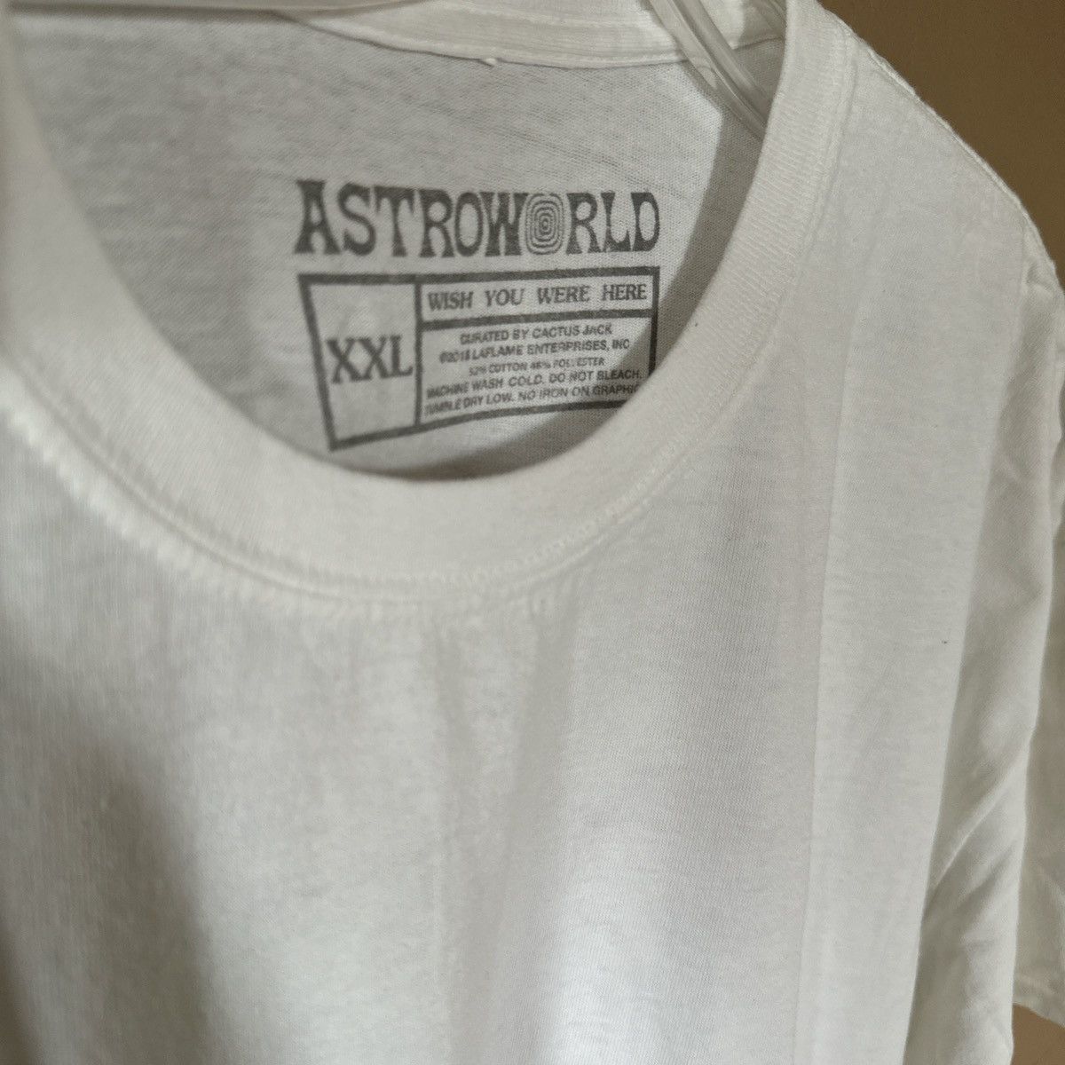Travis Scott Travis Scott astroworld tour tee LA Forum XXL white Size US XXL / EU 58 / 5 - 6 Thumbnail