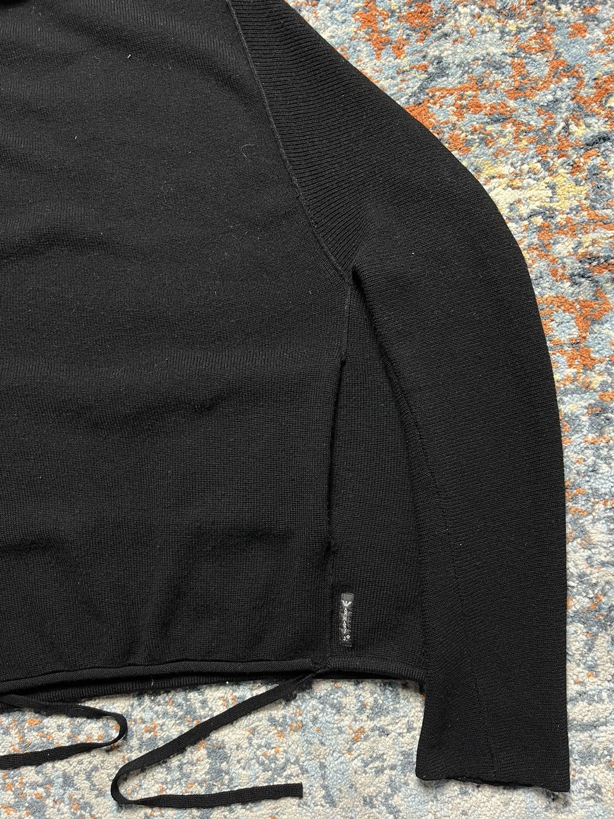 Armani Exchange × Designer Vintage 00s Armani Jeans turtleneck sweater with pockets Size M / US 6-8 / IT 42-44 - 7 Thumbnail