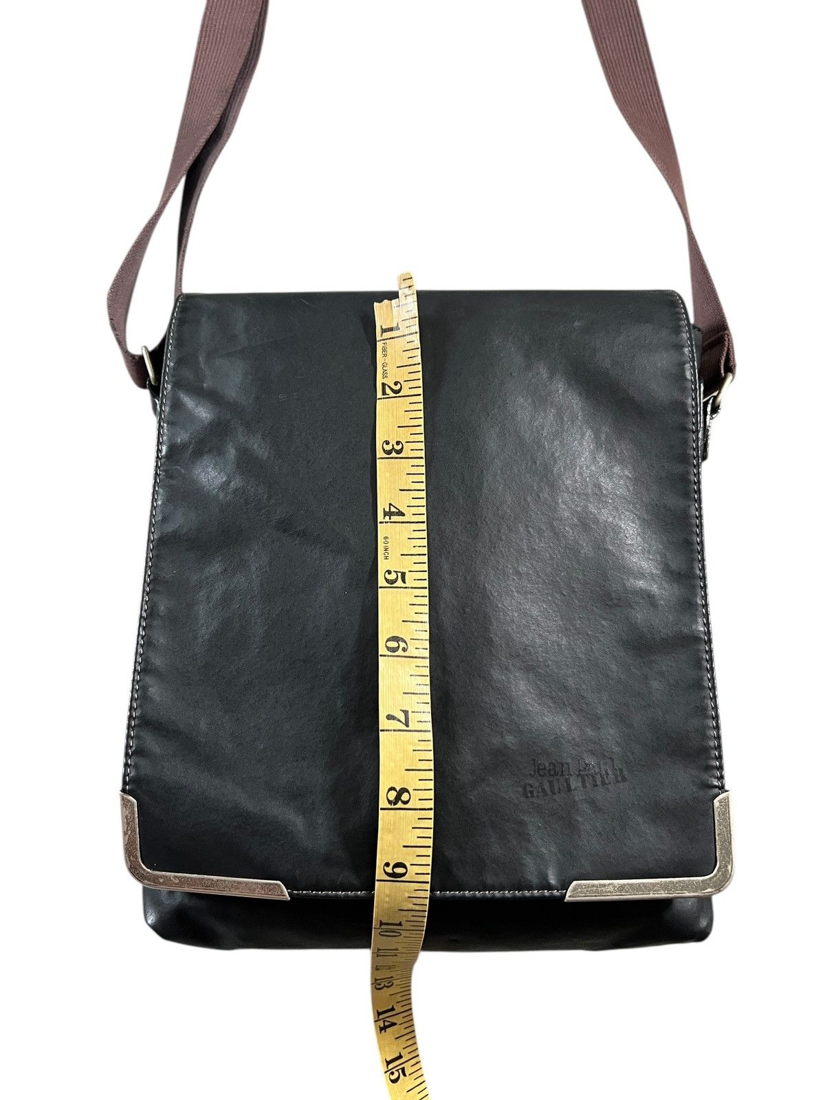 Jean Paul Gaultier 1990s Jean Paul Gaultier Leather Sling Bag Size ONE SIZE - 17 Thumbnail