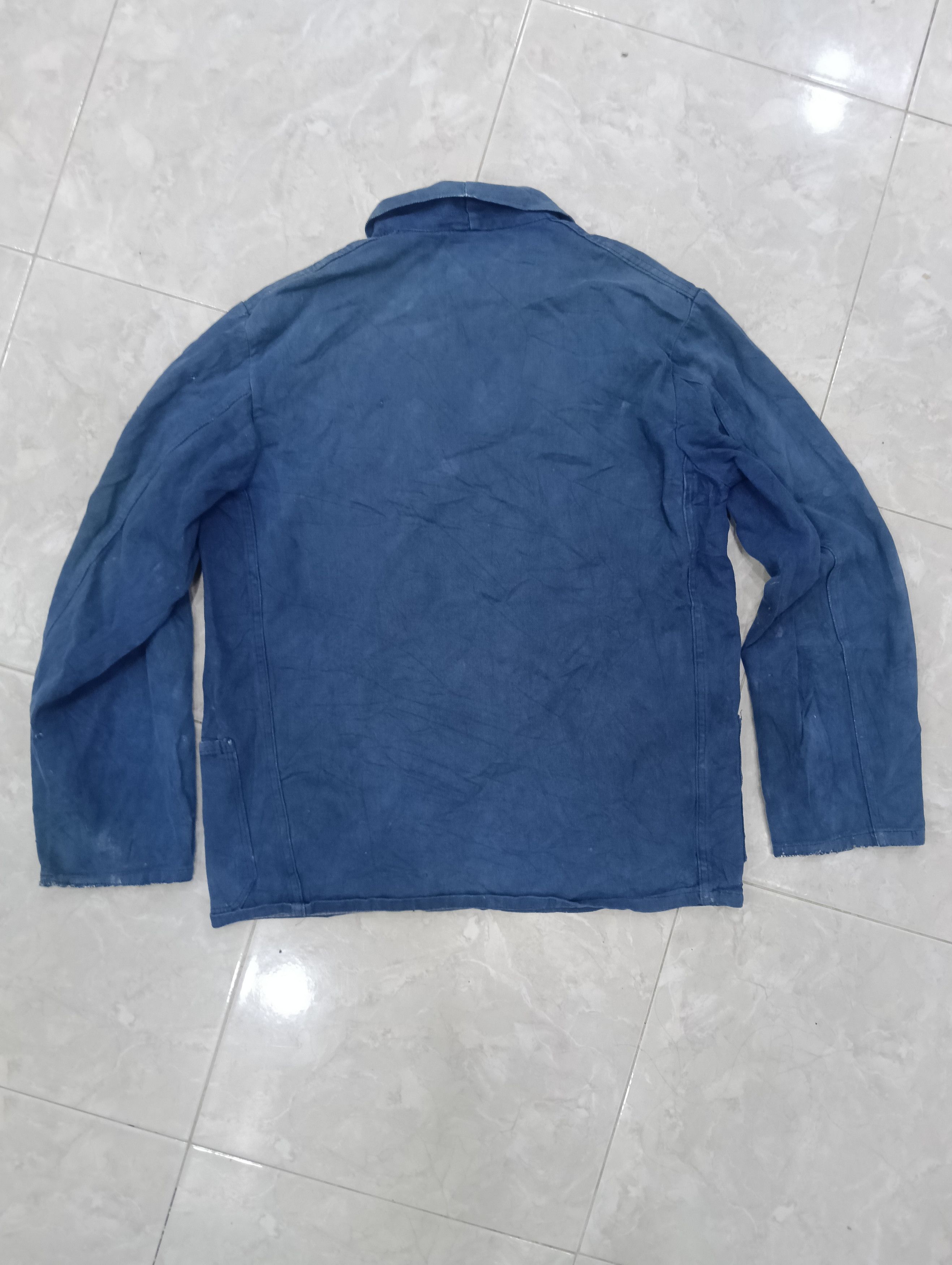 Le Laboureur Vintage Sick France Workwear Jacket Size US L / EU 52-54 / 3 - 3 Thumbnail