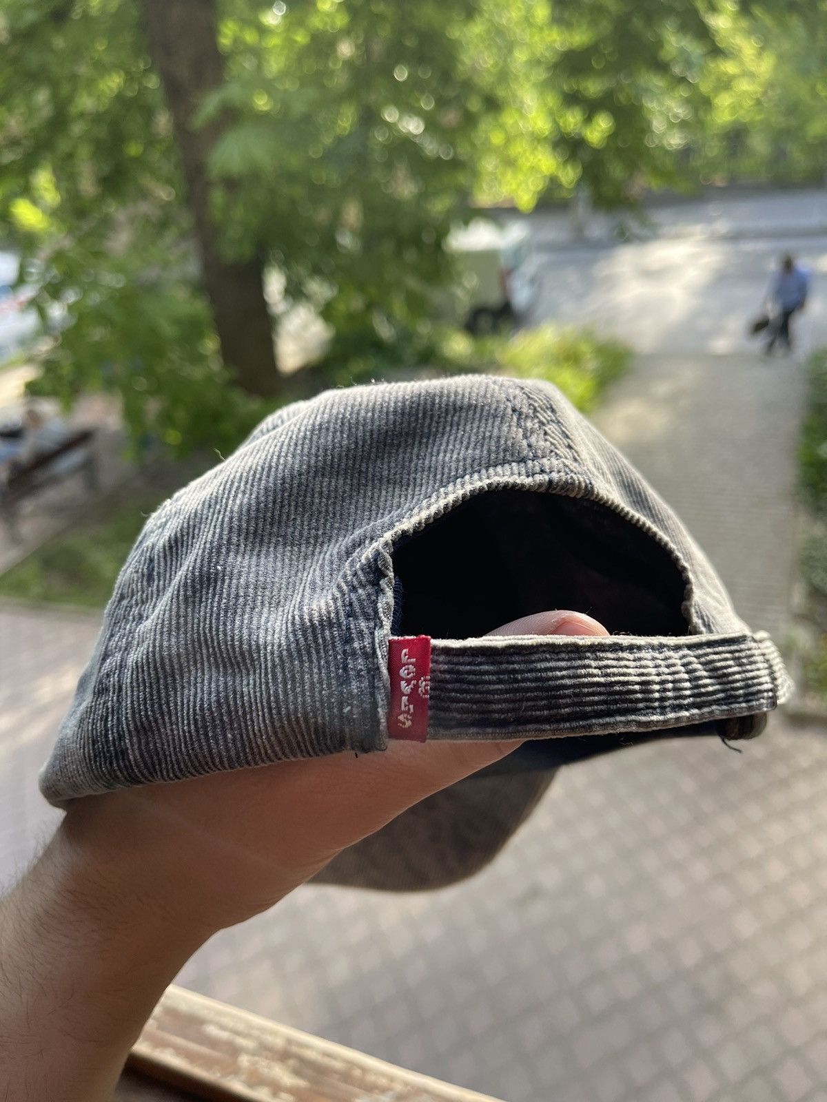 Levi's × Vintage Vintage Levis 00s jeans cap streetwear hat Size ONE SIZE - 4 Thumbnail