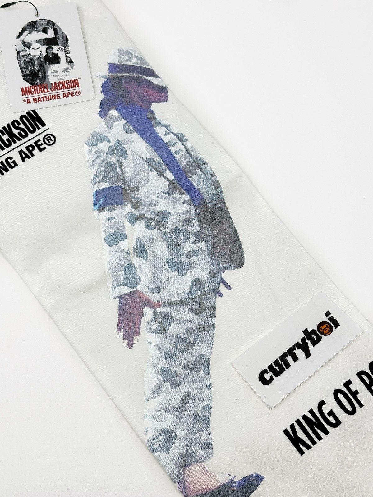 Bape BAPE x Michael Jackson Tee White Size US S / EU 44-46 / 1 - 5 Thumbnail