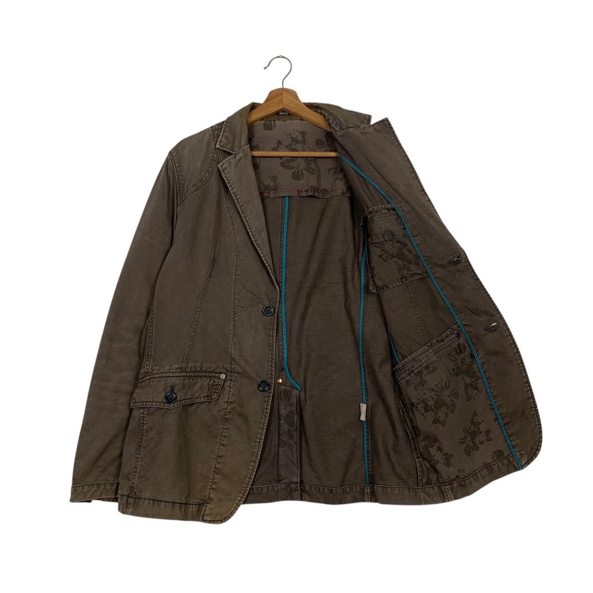 Japanese Brand Vintage BALL Cotton Casual Jacket #2338-C105 Size US L / EU 52-54 / 3 - 9 Thumbnail
