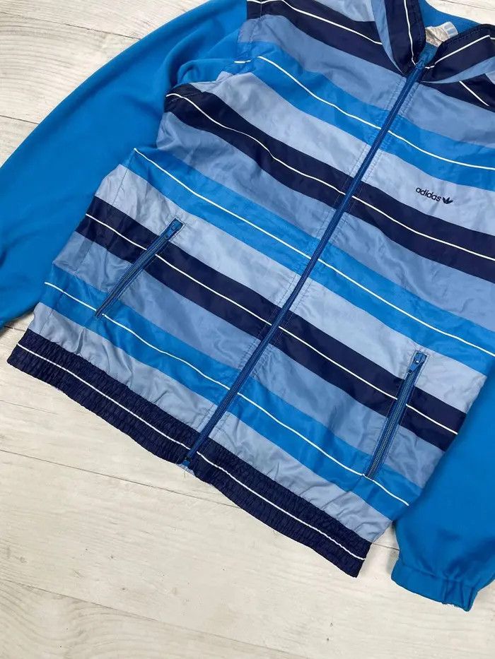 Adidas Vintage Adidas Bomber Track Jacket 90s Made In West Germany Size US M / EU 48-50 / 2 - 3 Thumbnail