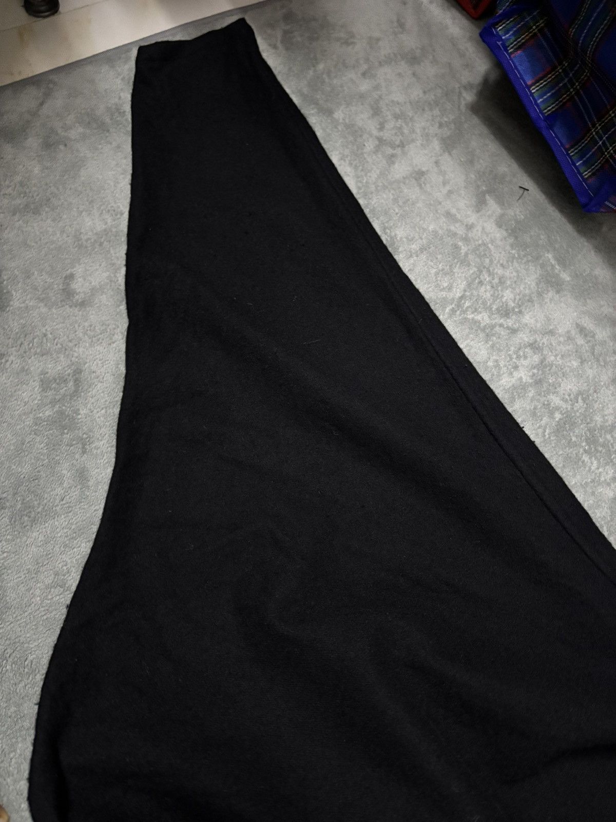 Y's × Yohji Yamamoto Y’s Yohji Yamamoto Wool Black Cabardine Oversize With Scaf Size US XXL / EU 58 / 5 - 10 Thumbnail
