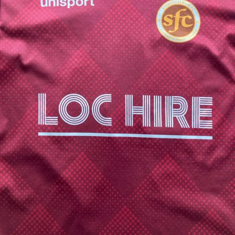 Other Stenhousemuir 2019-20 Uhlsport home #14 football jersey L Size US L / EU 52-54 / 3 - 4 Thumbnail