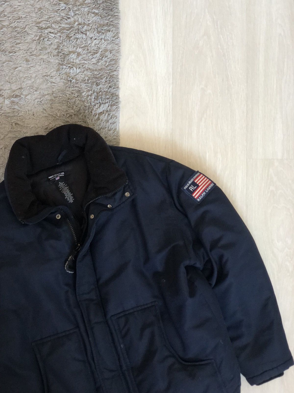 Polo Ralph Lauren × Ralph Lauren × Vintage Vintage Polo Ralph Lauren Jeans Puffer Down Jacket Size US L / EU 52-54 / 3 - 2 Thumbnail