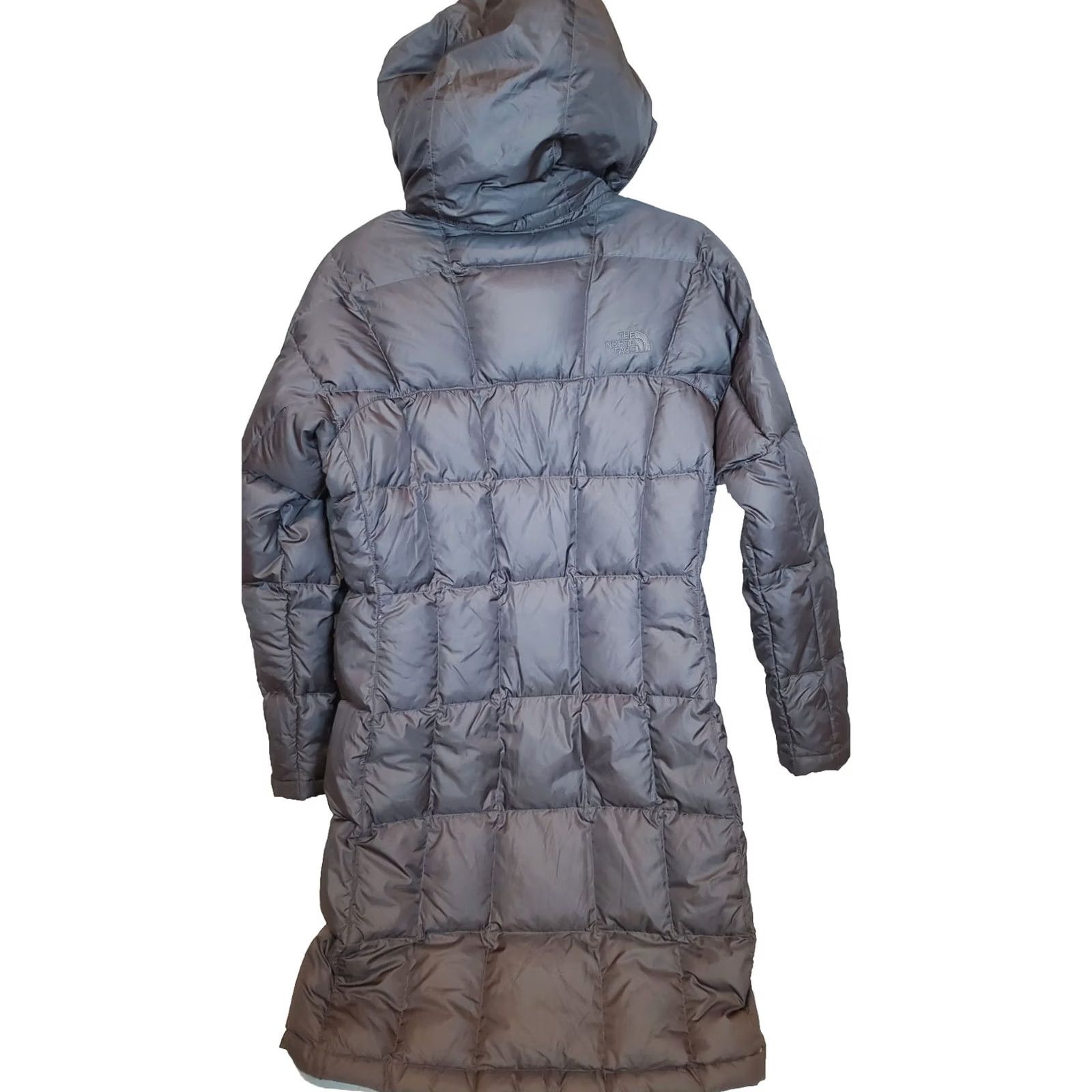 The North Face The North Face Metropolis Parka 600 Down Puffer Coat Hooded Dark Gray Women's S Coat Size S / US 4 / IT 40 - 3 Thumbnail