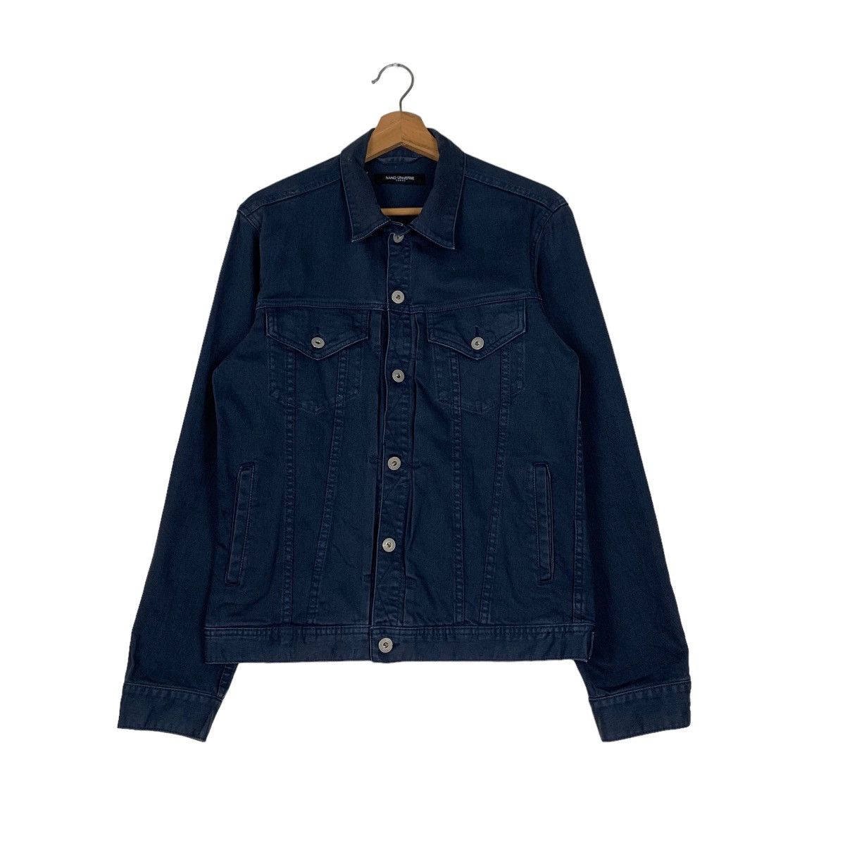 Japanese Brand NANO UNIVERSE Tokyo Type 3 Cotton Jacket #0913-C41 Size US L / EU 52-54 / 3 - 1 Thumbnail