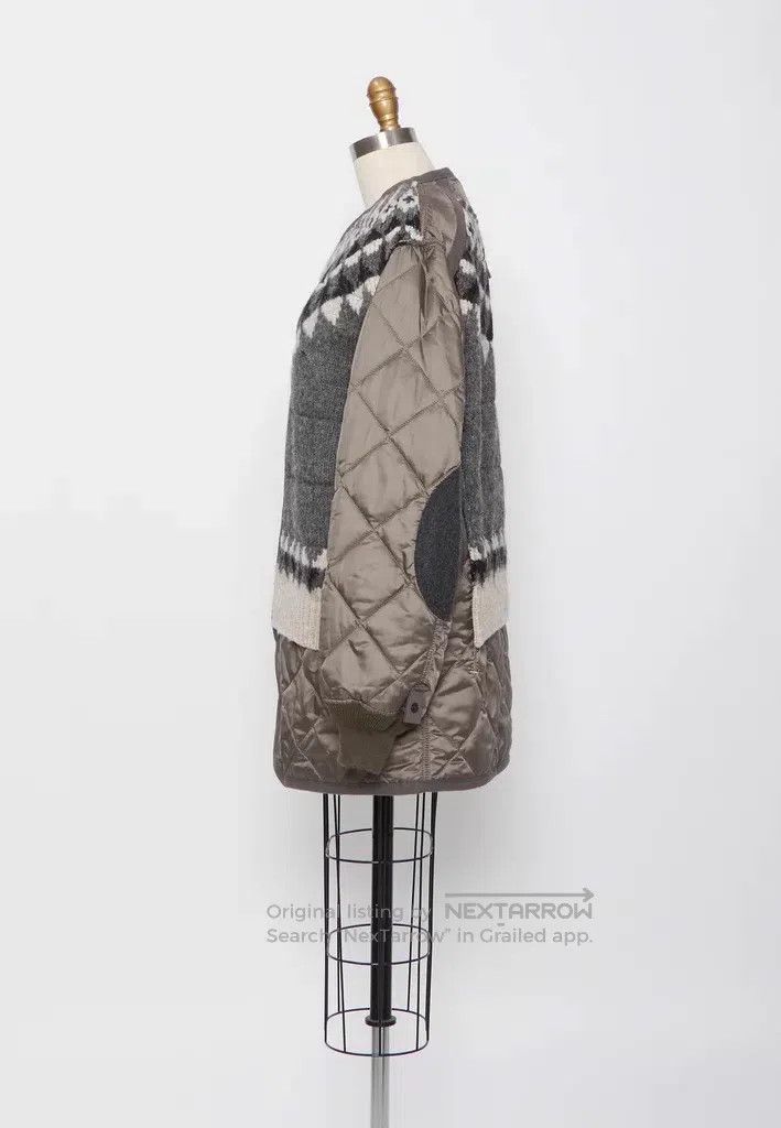 Junya Watanabe JUNYA WATANABE Knitted quilted jacket Size S / US 4 / IT 40 - 3 Thumbnail