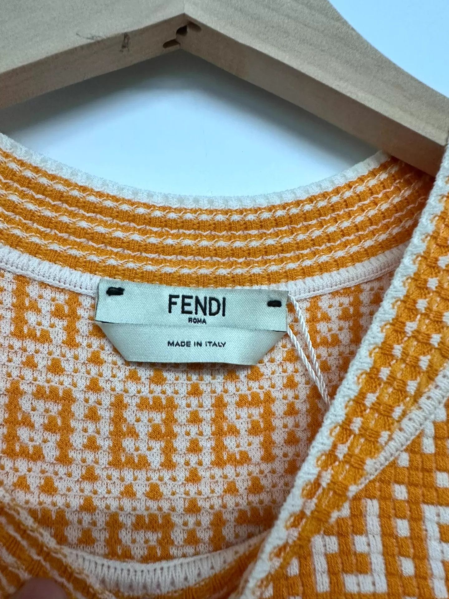 Fendi Fendi allover print women's dress 40 Size S / US 4 / IT 40 - 7 Thumbnail