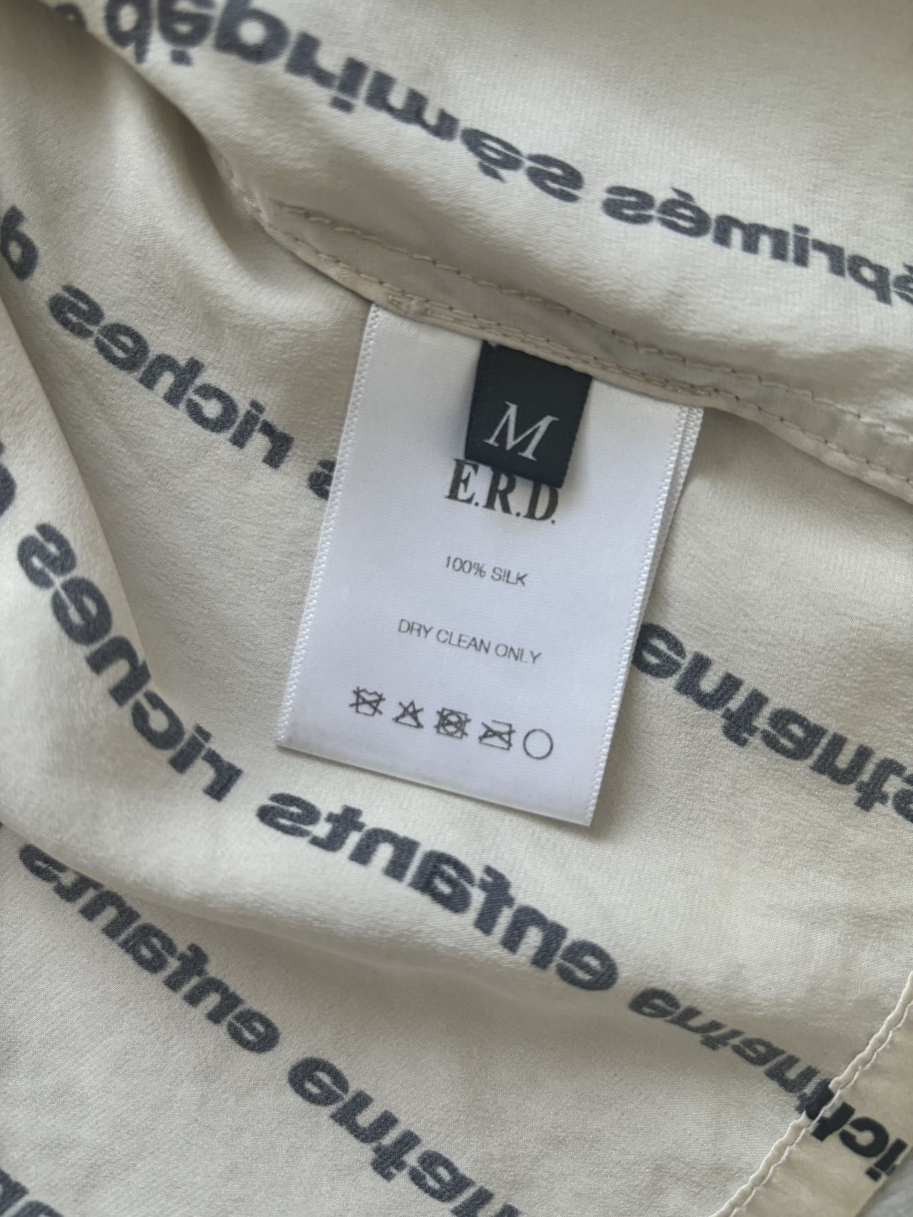 Enfants Riches Deprimes enfants riches deprimes 19aw logo white shirt Size US M / EU 48-50 / 2 - 3 Thumbnail