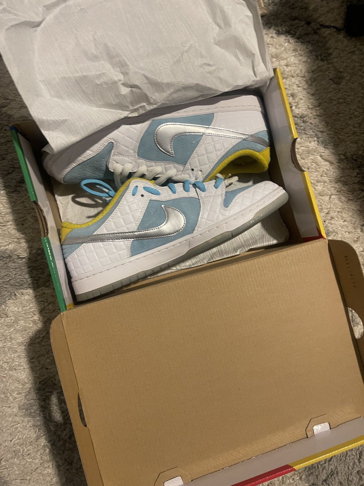 Nike Nike Dunk Low FTC Lagoon Size US 12 / EU 45 - 2 Thumbnail