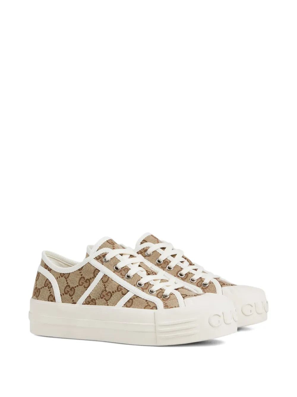 oc11z0126 Women's Chunky Sneakers in Beige