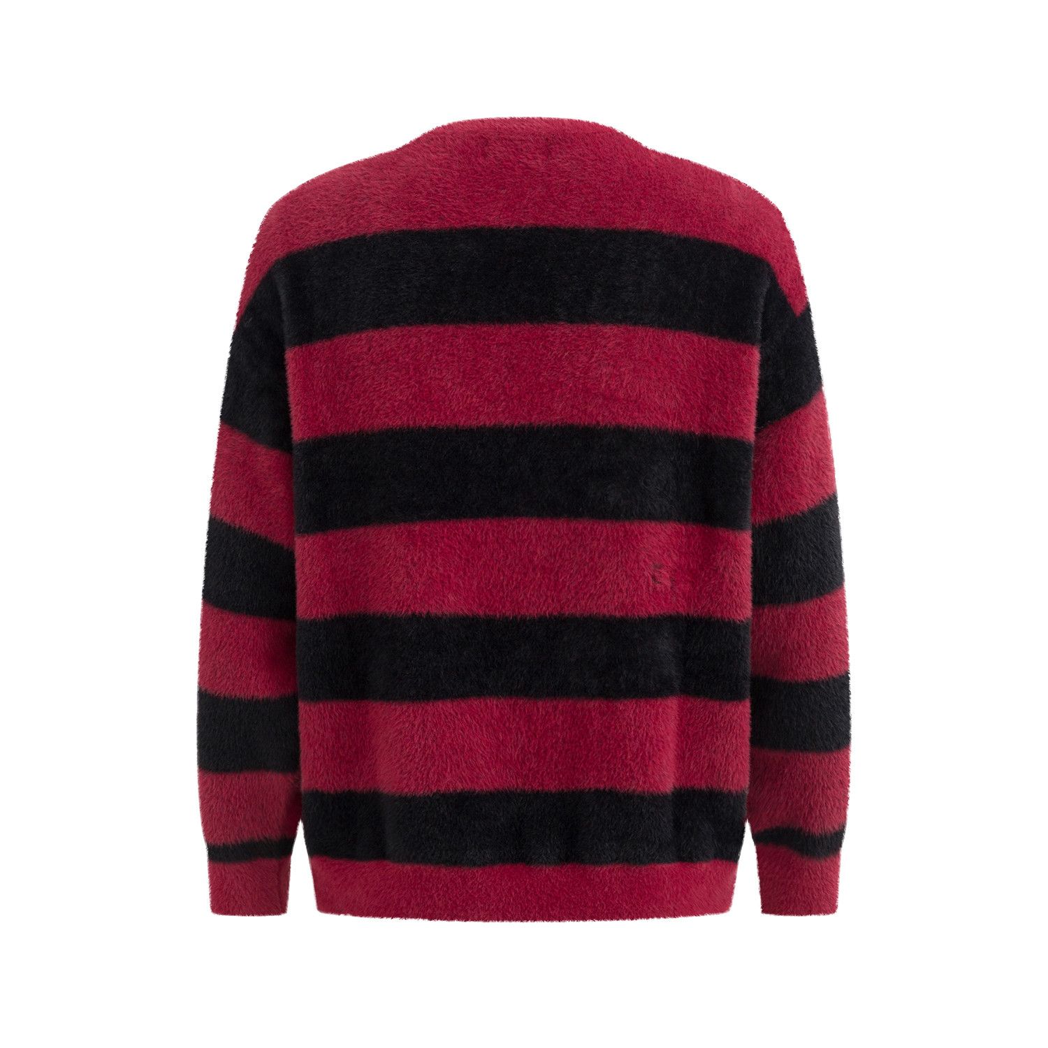 Japanese Brand × Vintage Striped Vintage Patchwork Knitted Sweater Size US M / EU 48-50 / 2 - 2 Thumbnail