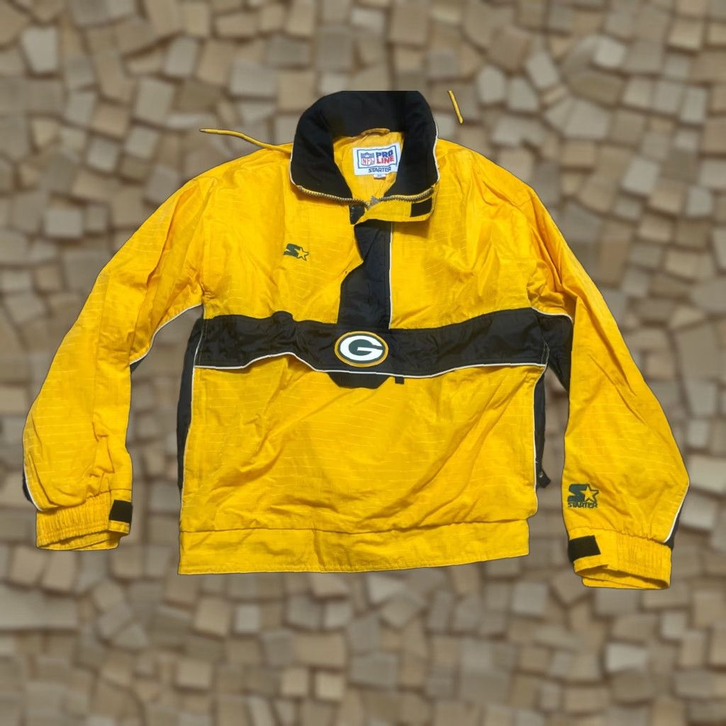 NFL VINTAGE ProLine Jacket Mens MED Green Bay Packers NFL Starter Team Apparel Coat Size US M / EU 48-50 / 2 - 1 Thumbnail