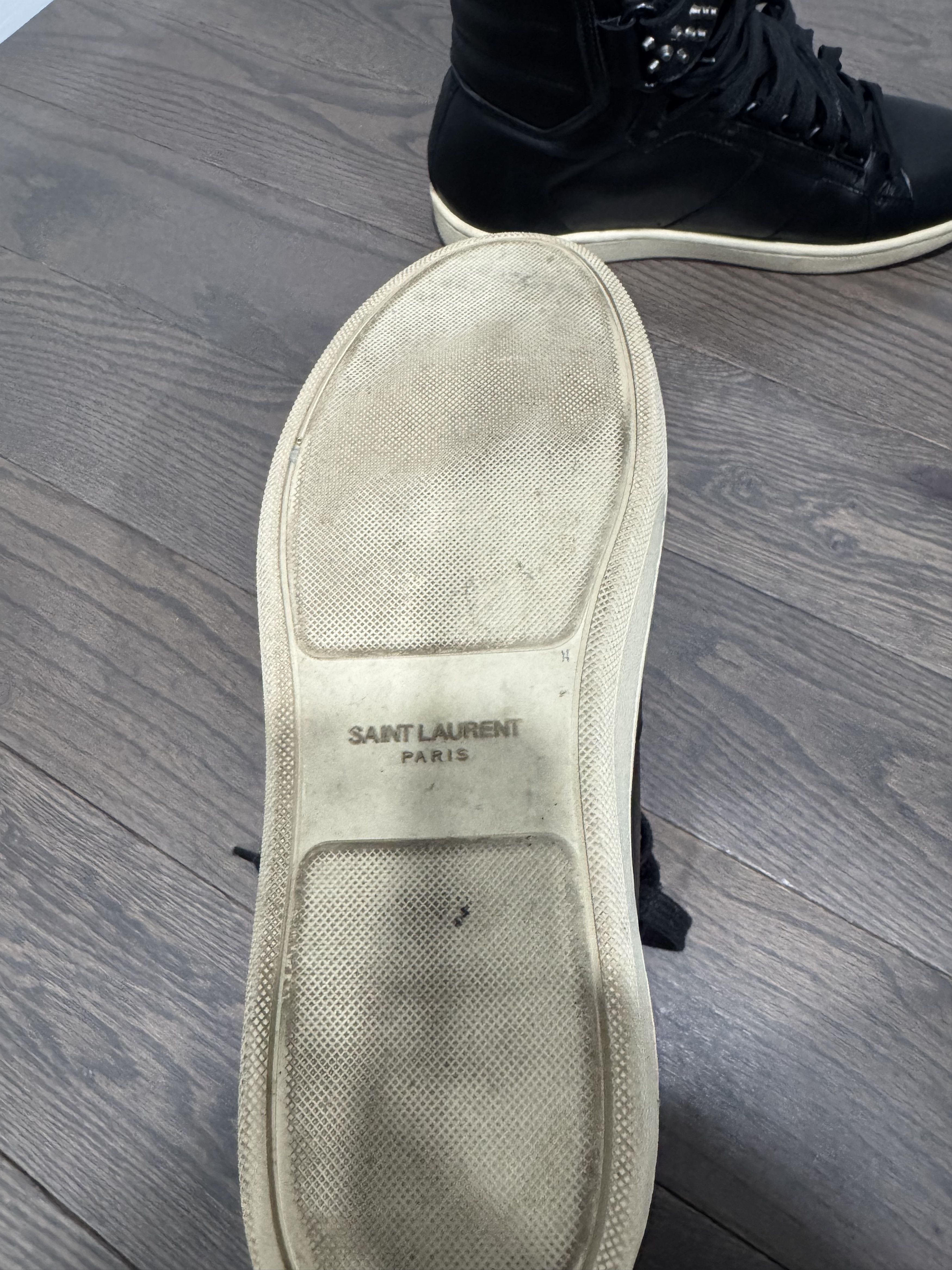 Saint Laurent Paris Saint Laurent High Top 14H Size US 6.5 / EU 39-40 - 3 Thumbnail