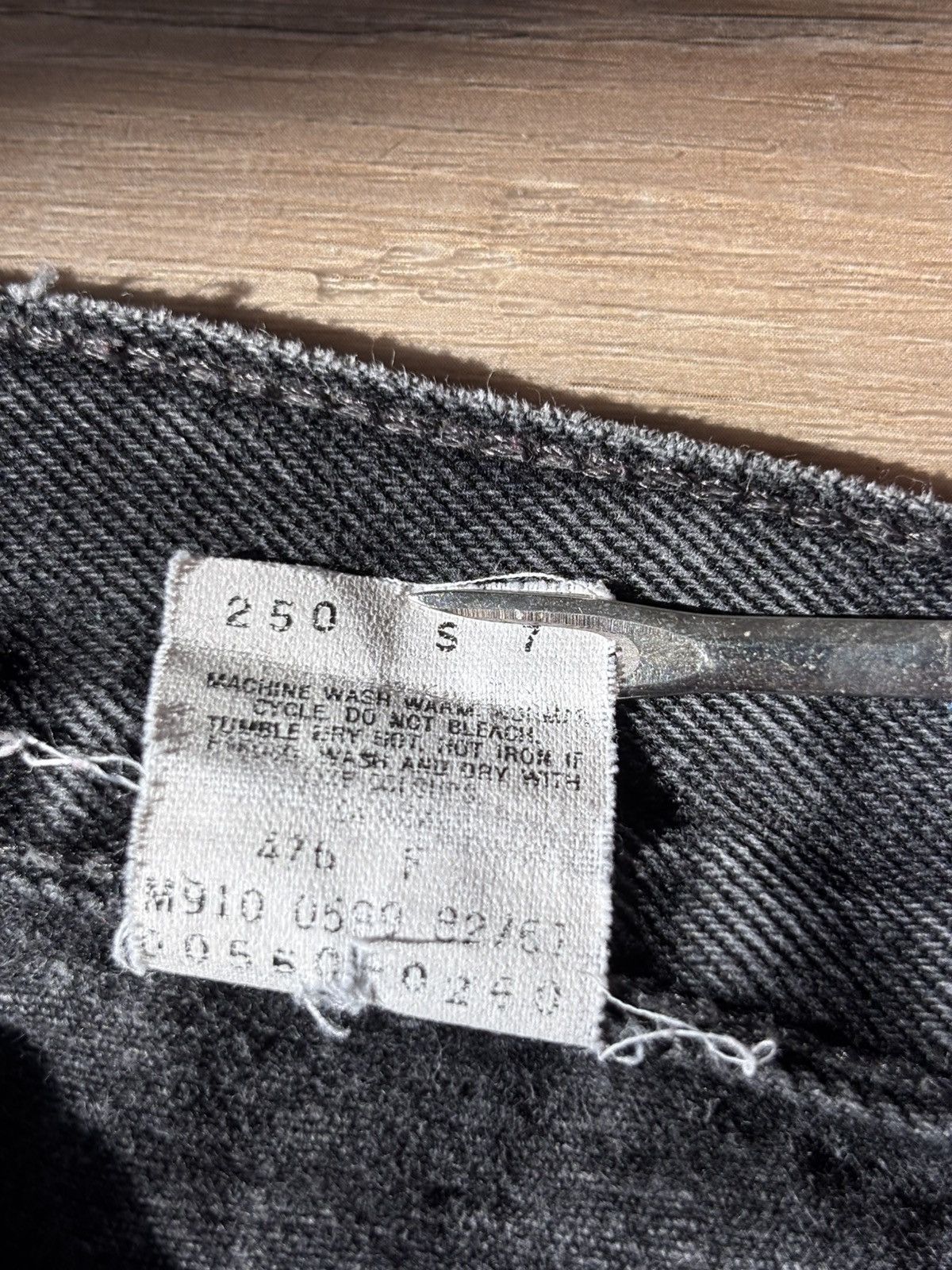 Levi's × Levi's Vintage Clothing × Vintage Black Vintage 90s Levi’s 560 Jeans size 31x32 FREE SHIPPING Size US 31 - 2 Thumbnail