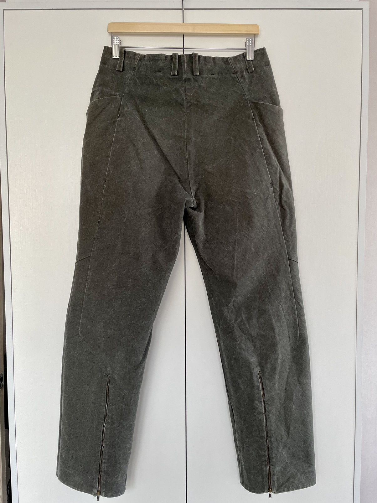 Lumen Et Umbra Lumen et Umbra Cold Dyed Zip Pant Trousers Size 48 Size US 32 / EU 48 - 3 Thumbnail