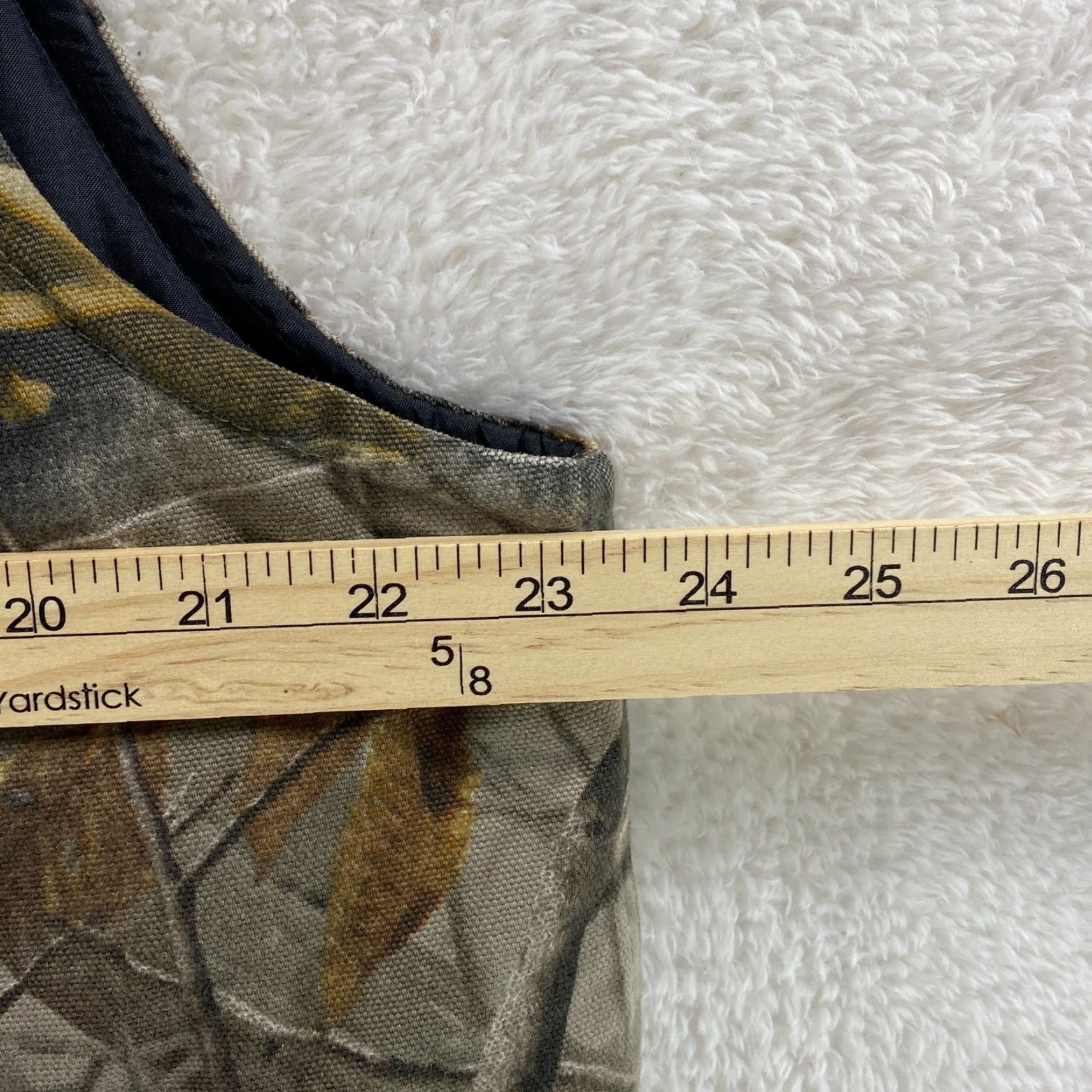 Carhartt VINTAGE Carhartt Vest Mens Large Camouflage Print Camo Real Tree Quilt Lined VTG - Made in the USA - Union Made Size US L / EU 52-54 / 3 - 5 Thumbnail